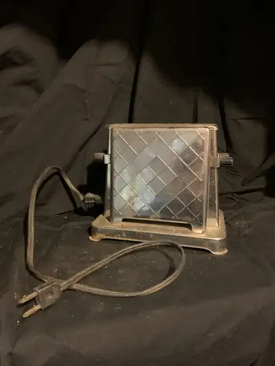 Antique 1930 chrome Flip Toaster, View more