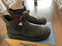 Black Blundstone Work Boots Size 10
