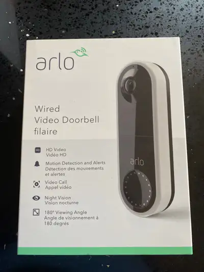 Arlo Wired Video Doorbell, View more