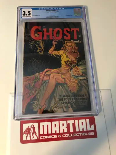 Classic cover in Ghost Comics #2 comic CGC 3.5, View more