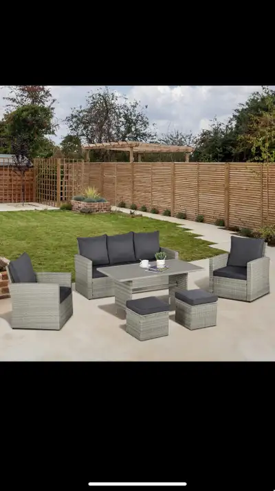 Patio set with dining table , View more