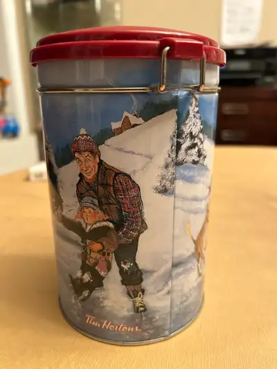 Tim Hortons Skating Pond Limited Edition Collector Tin, View more