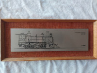 CP Rail - Wall Plate of CP Rail Steam Engine