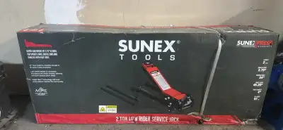 SUNEX 6602LP 2-Ton Low Rider Service Jack – Brand New Sealed Box, View more