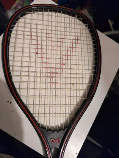 Selling a Voit H.D. Brown Taiwan Made tennis racket, perfect for a casual player or collector. As yo...