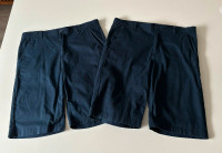 Boys Navy blue uniform shorts- size 16