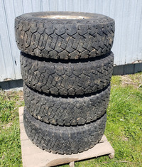 Truck Tires - Set of 4 on Rims