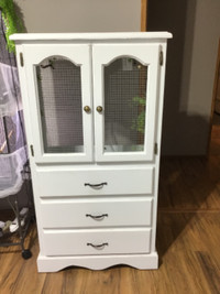 Bird aviary cabinet great for canaries, finches soft bill birds