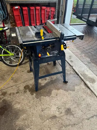 10 INCH MASTERCRAFT TABLE SAW, View more