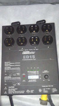 Dimmer Pack DMX Eliminator ED15
