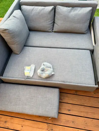 IKEA Friheten Corner Sofa Bed with Storage – Excellent Condition, View more