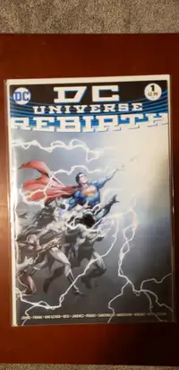 DC Universe Rebirth Issue #1 1st Edition (2016) $8
