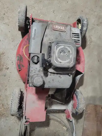 Toro lawnmower , View more