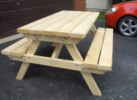 Picnic tables - pine