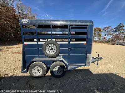 Looking for a stock trailer that I can haul behind a half ton truck