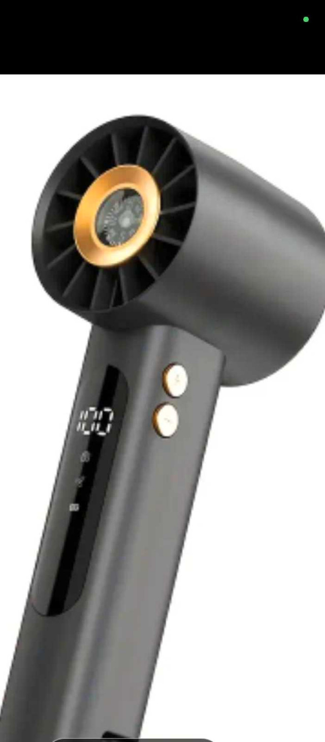 Ventilateur à main turbo rechargeable par USB - Vitesse  dans Appareils photo et caméras  à Ville de Montréal