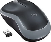 Logitech M185 Wireless Mouse 2.4GHz w. USB Mini Receiver 1000dpi