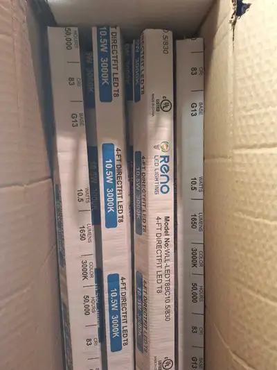Reno LED Lighting 4-FT DirectFit LED T8, View more