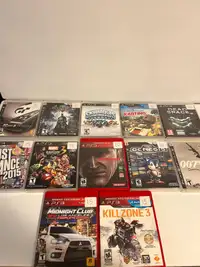 Ps3 games for sale  $15 