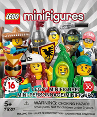 LEGO 71027 MINIFIGURES SERIES 20 , COMPLET, 2020