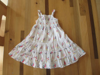Robe soleil voiliers (taille 12 mois) (C23)