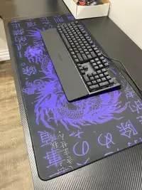 Keyboard and mousepad (gaming) 