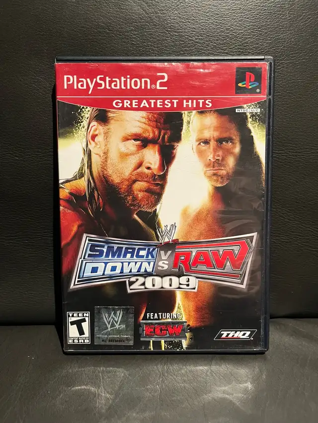 WWE SmackDown vs Raw 2009 PS2 