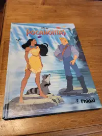 Livre De Disney Pocahontas couverture dure non-fumeur 