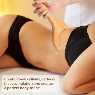 Wood therapy body sculpting massage and lymphatic drainage, View more