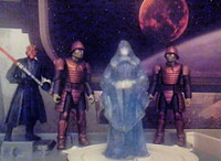 Star Wars Holographic Emperor (Sidious) figure
