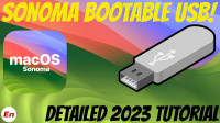 MacOS Sonoma USB Bootable installer ~ For Older Unsupported Macs