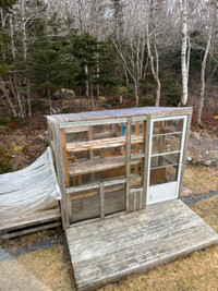 Glass green house 