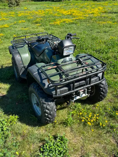 2003 Honda Foreman ES 450cc 4x4 4283kms 2nd owner. Dealer maintained. Everything works, including wa...