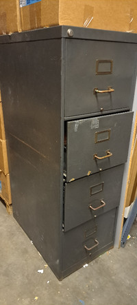 Solid Metal Filing Cabinet