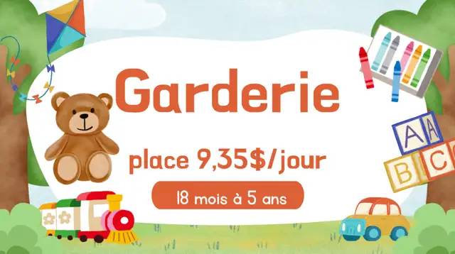 Daycare spot CPE $9.35/Day63760466610049120