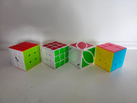 Mixed Rubik's cubes