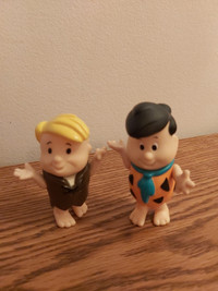 Fred & Barney Poseable PVC Figures