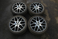 Jdm 18" X-Cross Speed Rims/Tires (5x114.3) 225/40r18 (18x7.5jj)
