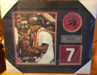 RAPTORS CHAMPIONSHIP FRAMED PICTURE -KYLE LOWRY