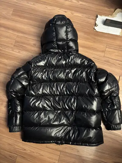 Men’s black XXL Maya Moncler jacket cash only.