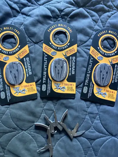 Selling a True Utility Mini Everyday Multi-Tool. This handy pocket multi-tool features 7 tools in 1,...