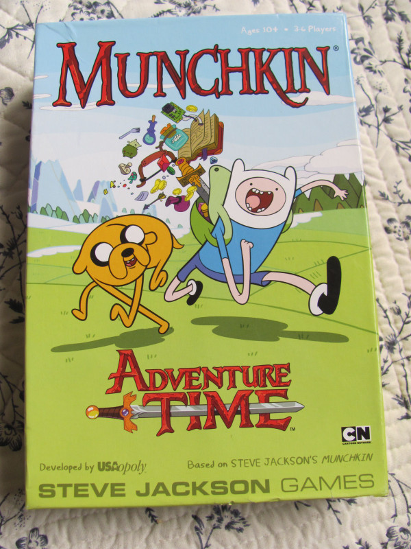 Munchkin Adventure Time Card Game in Toys & Games in Edmonton