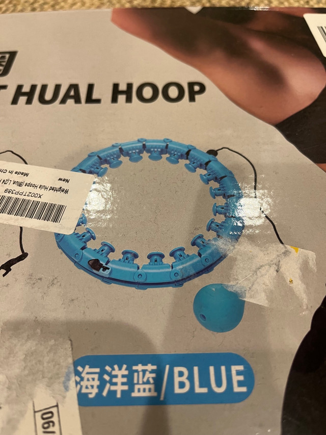 Adjustable Weighted Hula Hoop in Exercise Equipment in Calgary