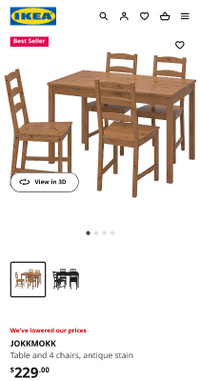 IKEA Breakfast Table Set