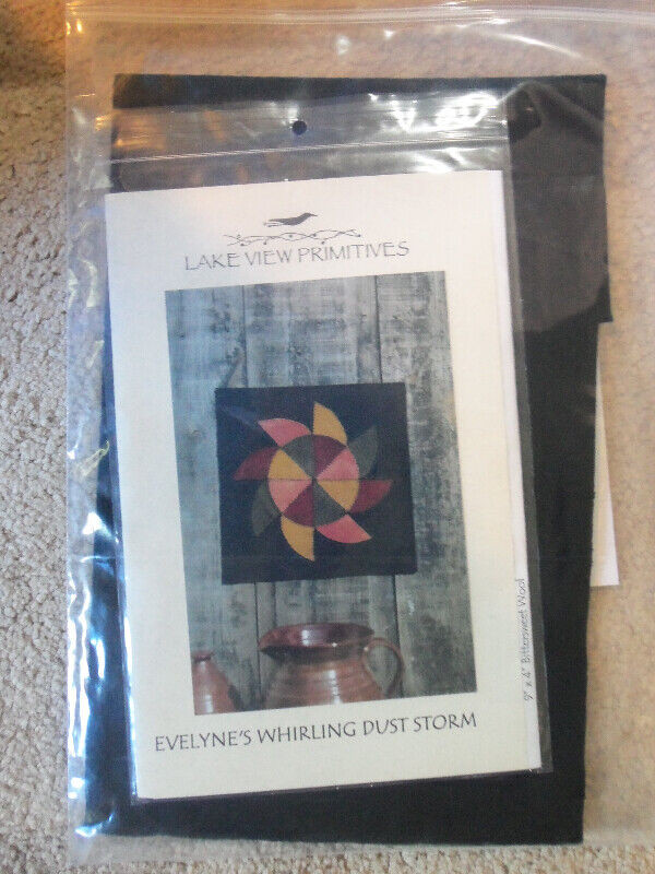 Wool kit by Lakeview Primitives - Evelyne's Whirling Dust Storm in Hobbies & Crafts in Belleville
