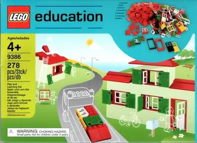 LEGO EDUCATION 9386 DOORS, WINDOWS &AMP; ROOF TILES, View more