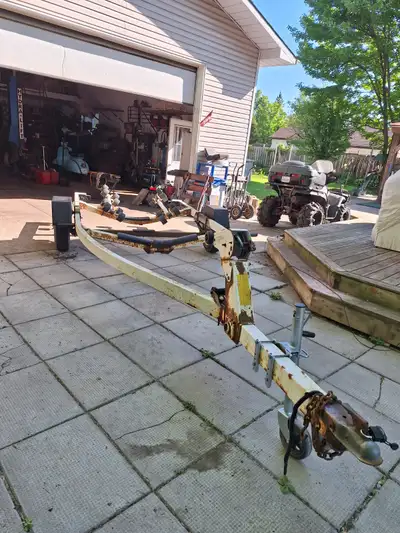 EZ load boat trailer, View more