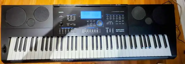 Casio WK-6600 76-Keyboard, Pedal & X-frame & keyboard cov in Pianos & Keyboards in Markham / York Region - Image 2