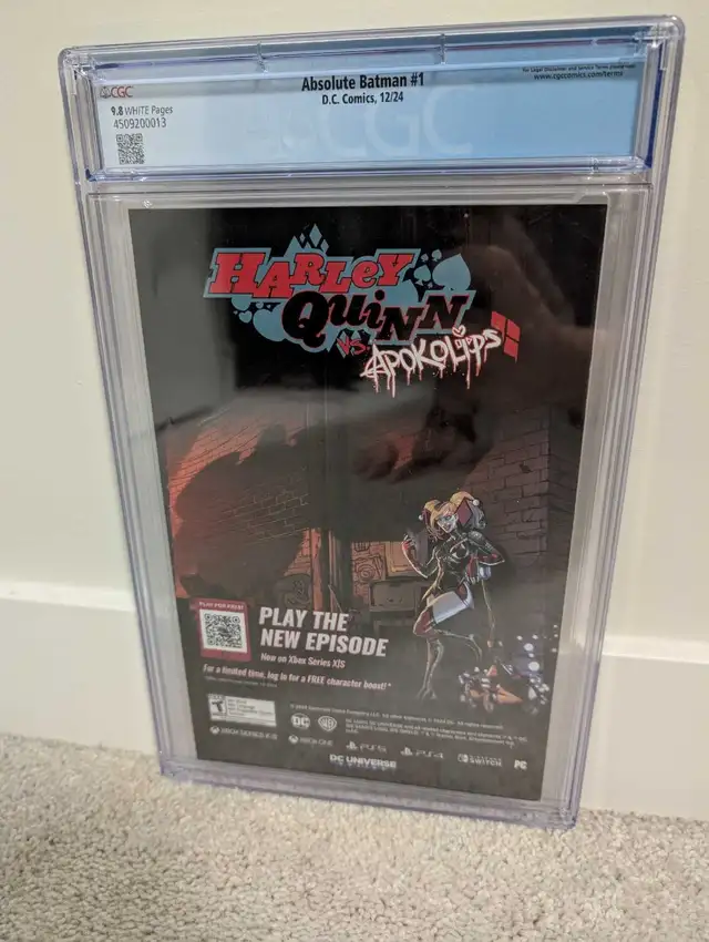 Absolute Batman #1 CGC 9.8 in Comics & Graphic Novels in Edmonton - Image 4