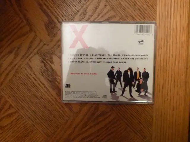 X – INXS    CD   mint   $2.0062863265287425121